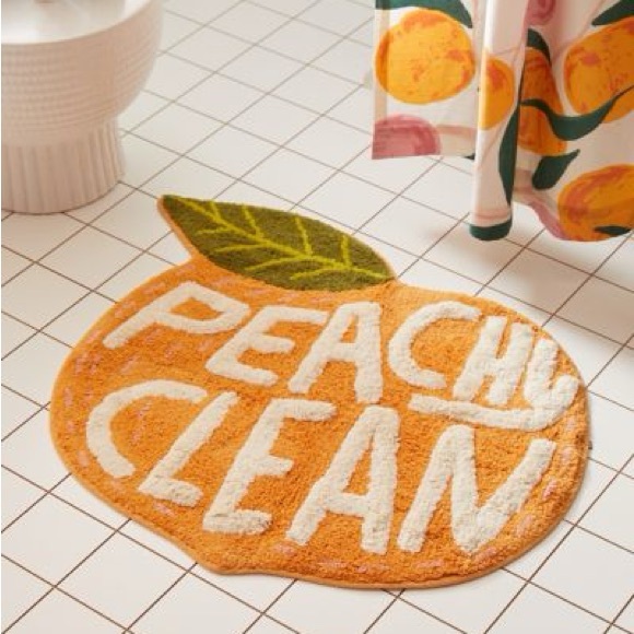 Urban Outfitters Peachy Clean Bath Mat - Picture 1 of 5